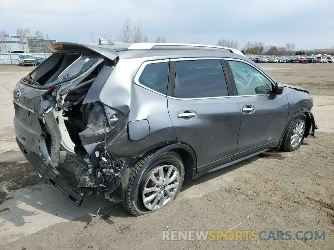 3 Photograph of a damaged car 5N1AT2MTXKC833894 NISSAN ROGUE 2019