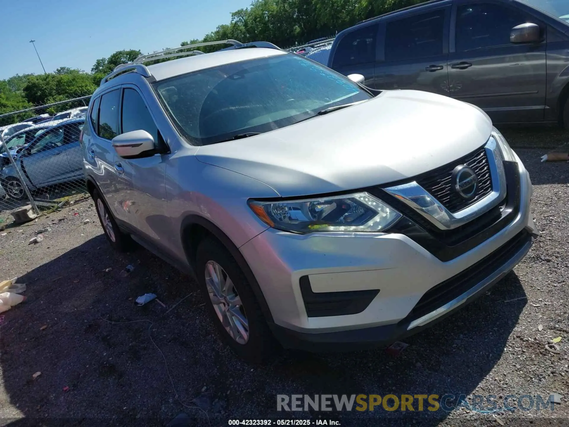 1 Photograph of a damaged car 5N1AT2MTXKC845155 NISSAN ROGUE 2019