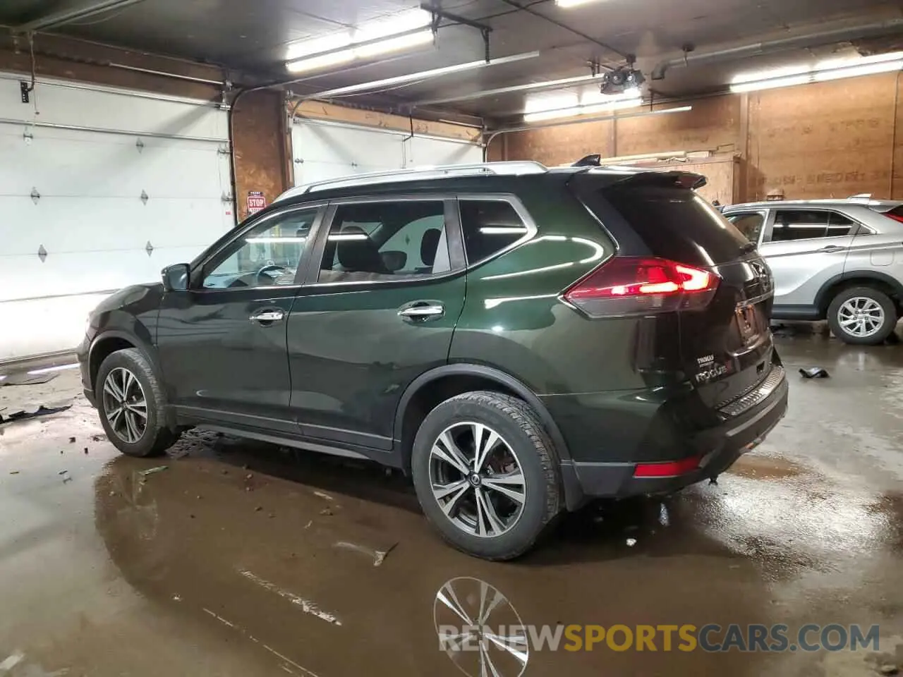2 Photograph of a damaged car 5N1AT2MV0KC711336 NISSAN ROGUE 2019