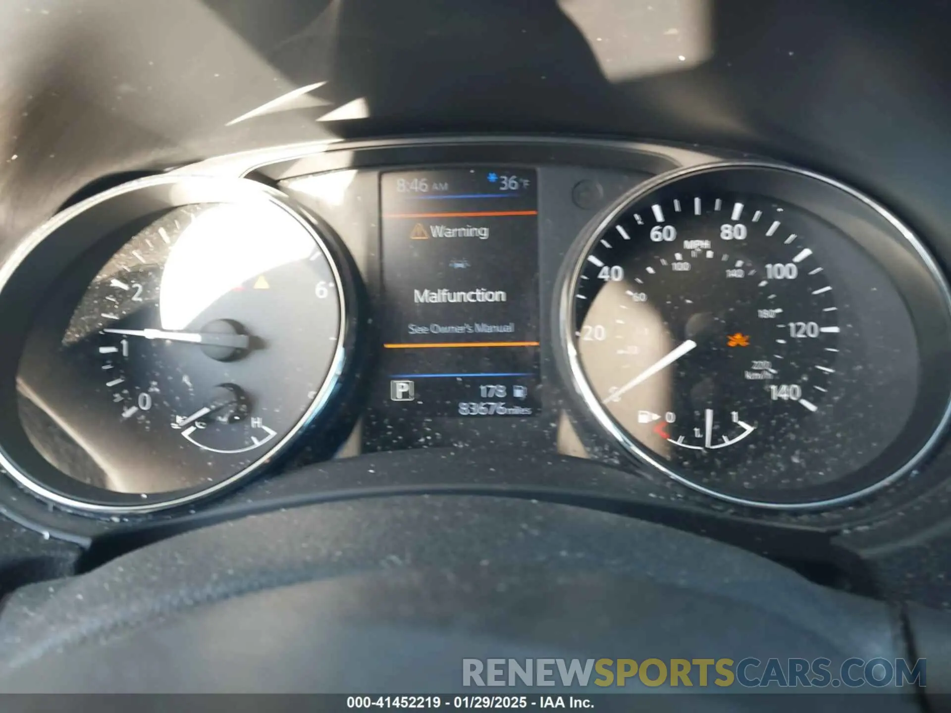 7 Photograph of a damaged car 5N1AT2MV0KC712535 NISSAN ROGUE 2019