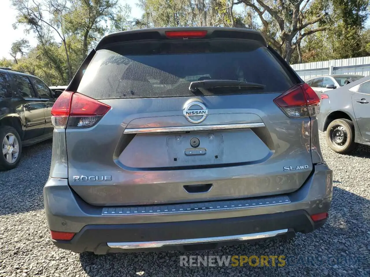 6 Photograph of a damaged car 5N1AT2MV0KC715886 NISSAN ROGUE 2019