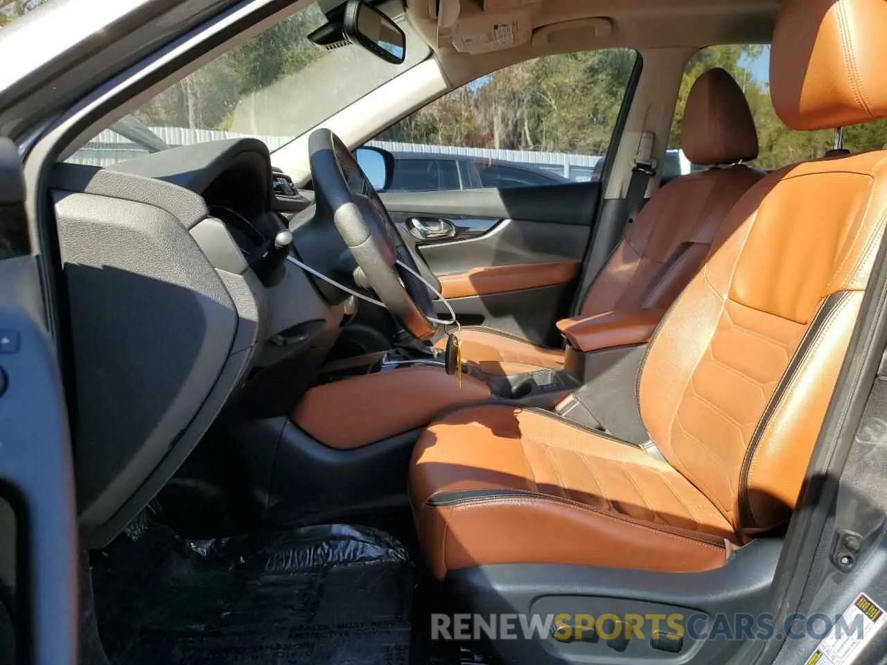 7 Photograph of a damaged car 5N1AT2MV0KC715886 NISSAN ROGUE 2019