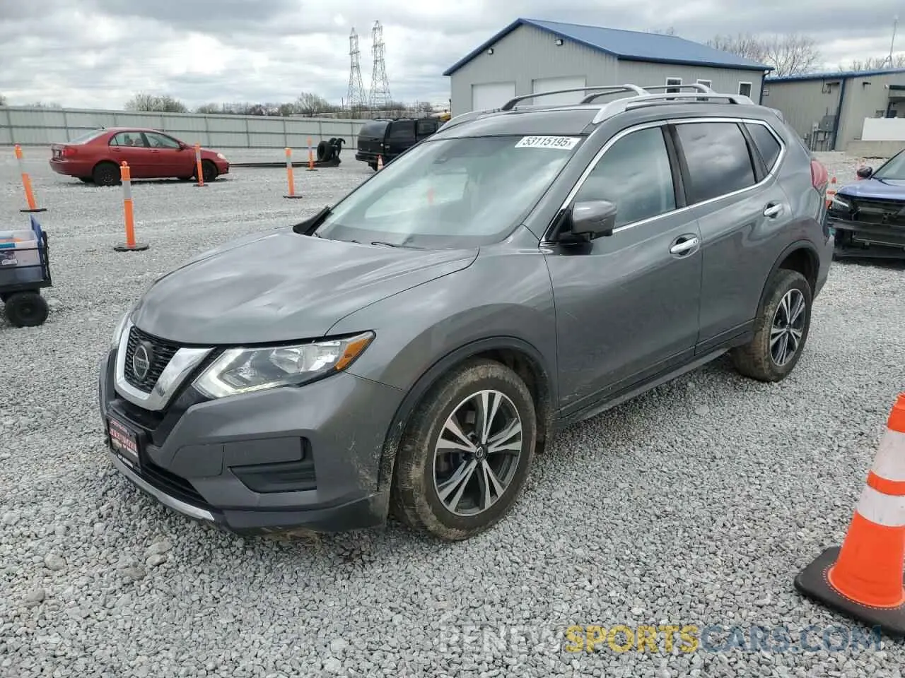 1 Photograph of a damaged car 5N1AT2MV0KC750623 NISSAN ROGUE 2019