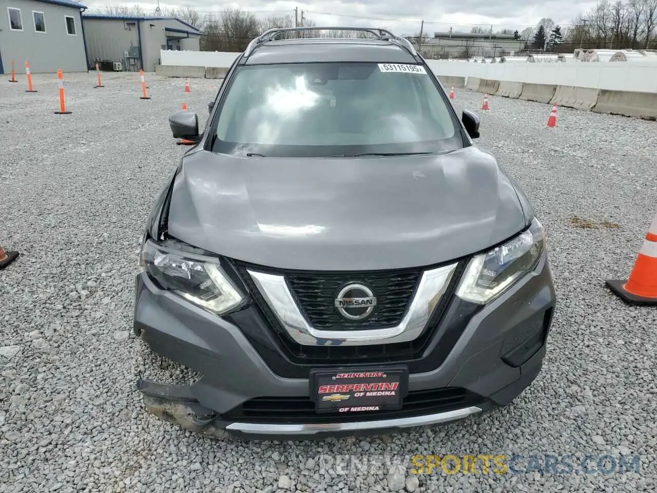 5 Photograph of a damaged car 5N1AT2MV0KC750623 NISSAN ROGUE 2019