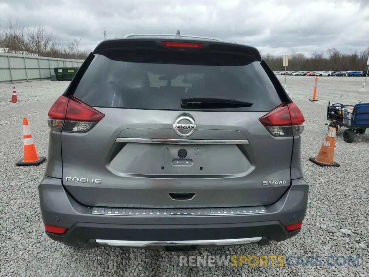 6 Photograph of a damaged car 5N1AT2MV0KC750623 NISSAN ROGUE 2019