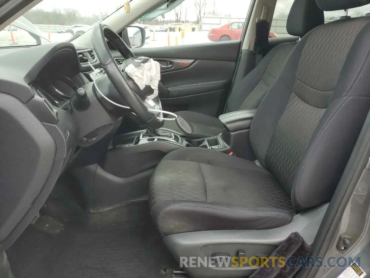 7 Photograph of a damaged car 5N1AT2MV0KC750623 NISSAN ROGUE 2019
