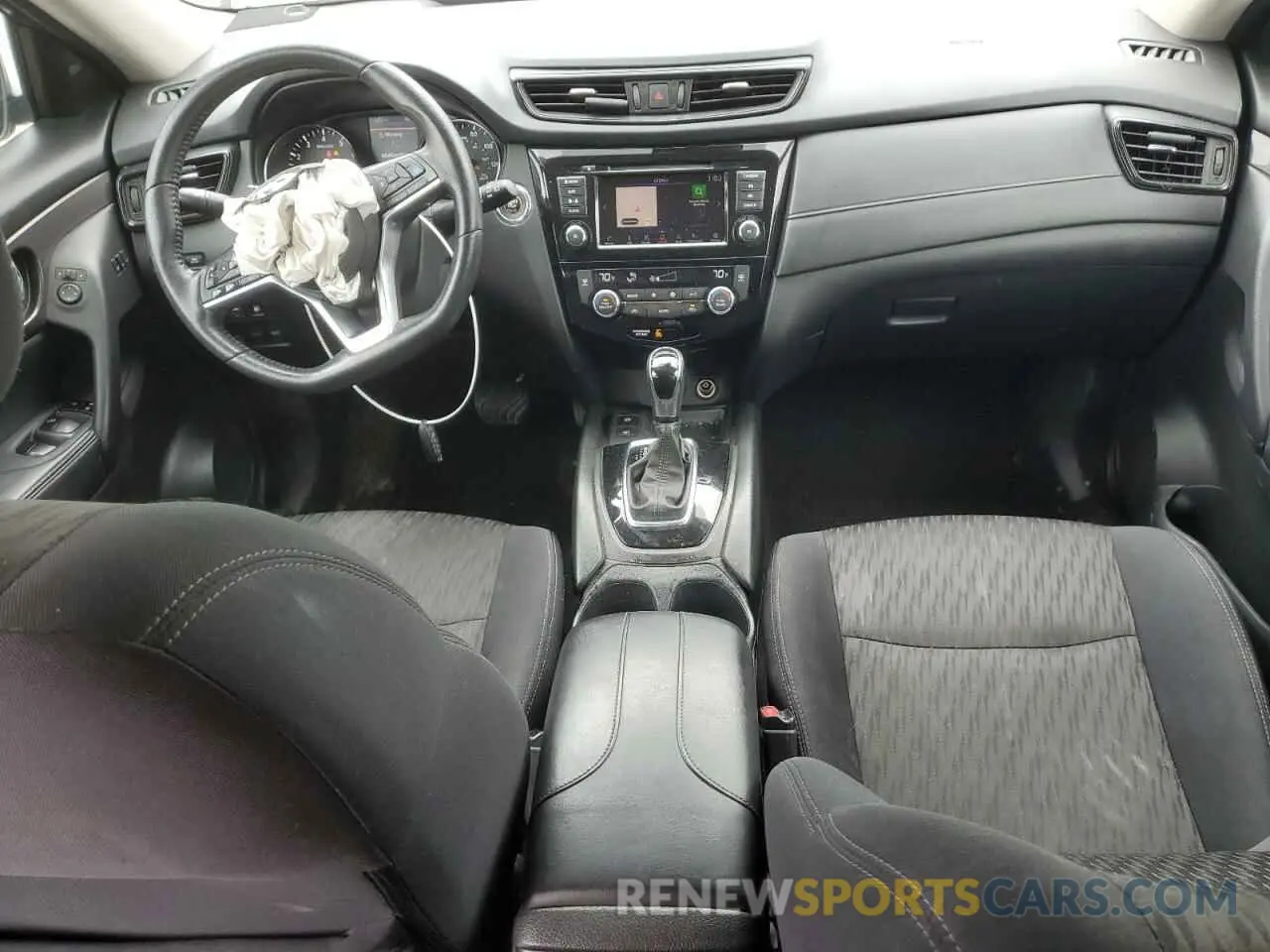8 Photograph of a damaged car 5N1AT2MV0KC750623 NISSAN ROGUE 2019