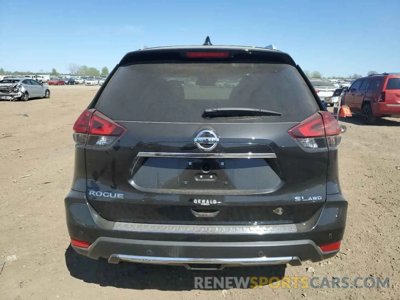 6 Photograph of a damaged car 5N1AT2MV0KC800534 NISSAN ROGUE 2019