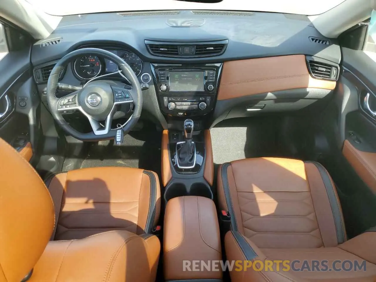 8 Photograph of a damaged car 5N1AT2MV0KC800534 NISSAN ROGUE 2019