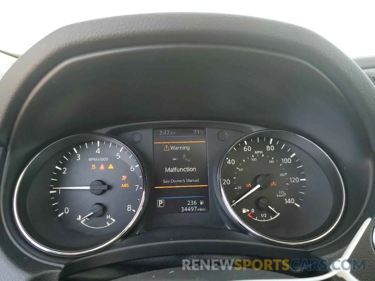 9 Photograph of a damaged car 5N1AT2MV0KC800534 NISSAN ROGUE 2019