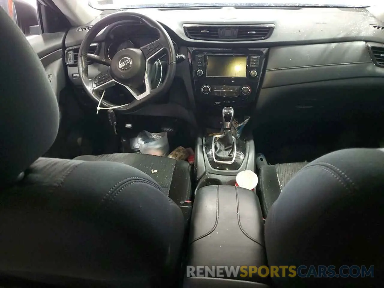 8 Photograph of a damaged car 5N1AT2MV0KC825076 NISSAN ROGUE 2019