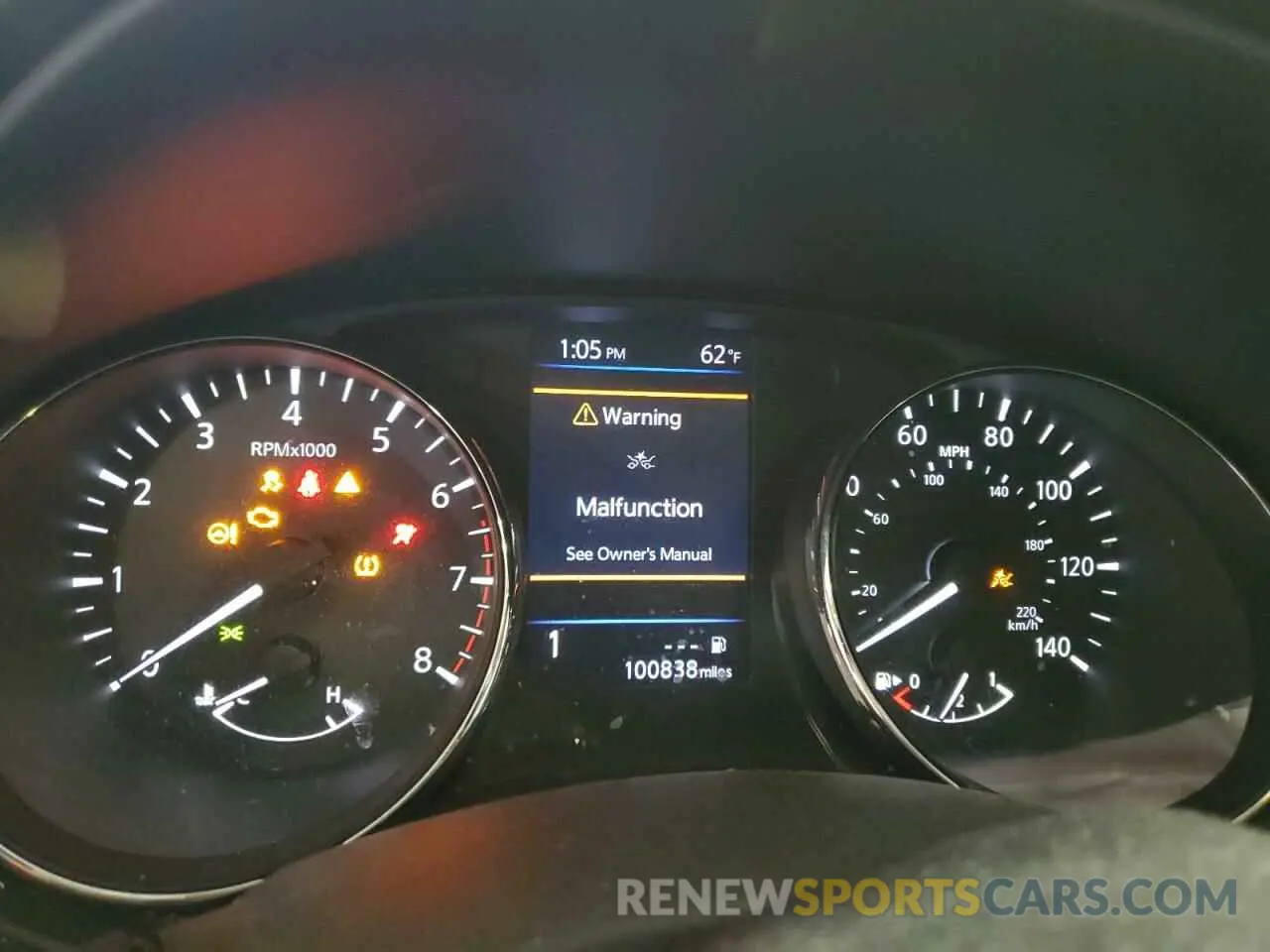 9 Photograph of a damaged car 5N1AT2MV0KC825076 NISSAN ROGUE 2019