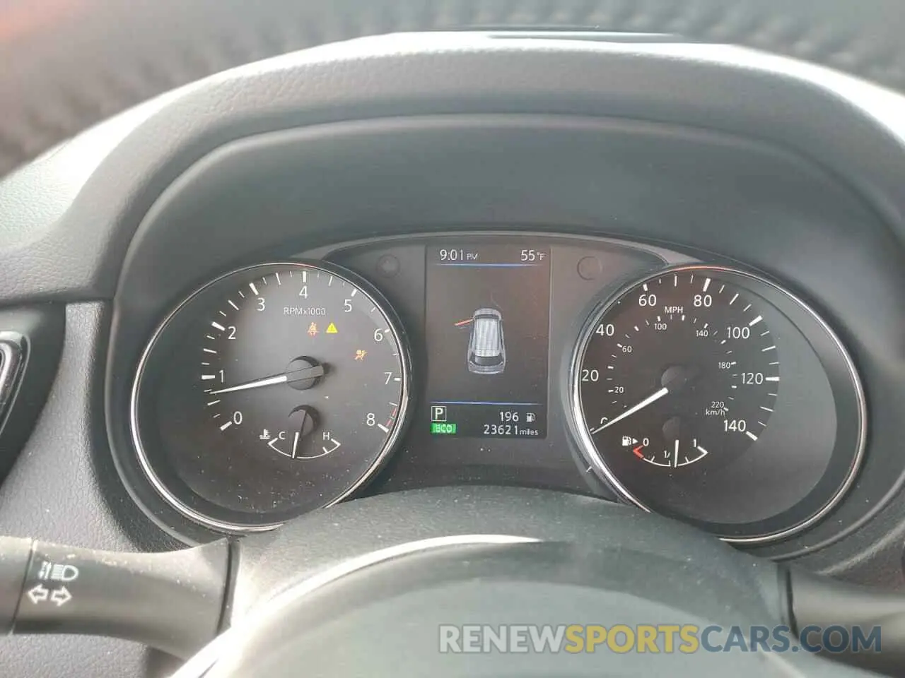 9 Photograph of a damaged car 5N1AT2MV0KC844310 NISSAN ROGUE 2019