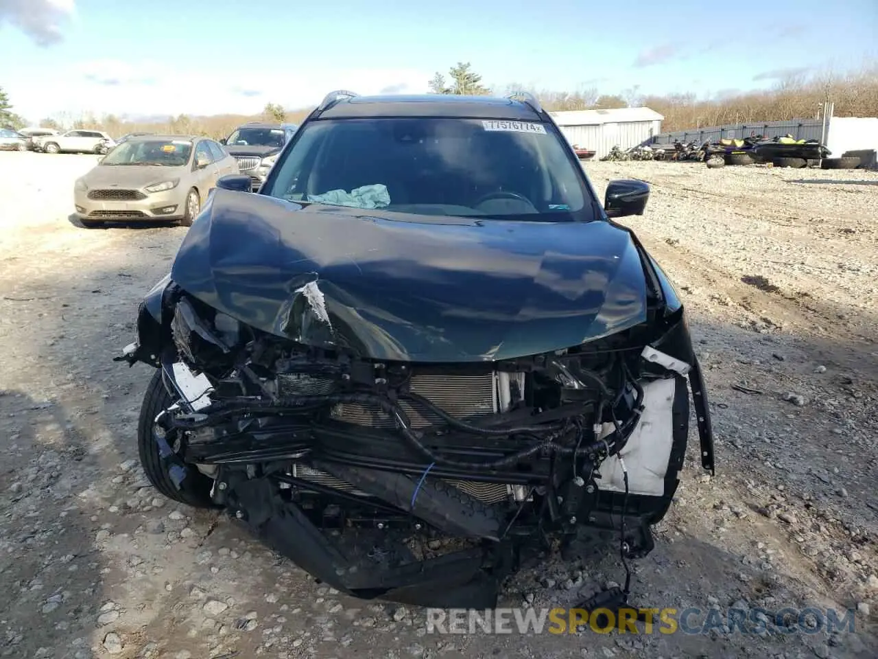 5 Photograph of a damaged car 5N1AT2MV1KC701172 NISSAN ROGUE 2019