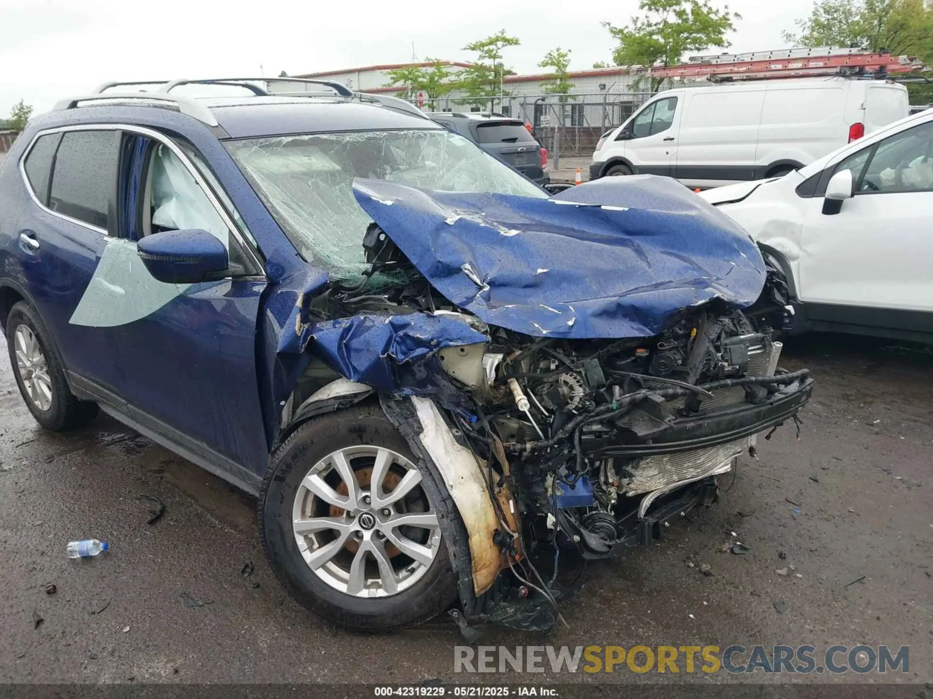 6 Photograph of a damaged car 5N1AT2MV1KC715461 NISSAN ROGUE 2019
