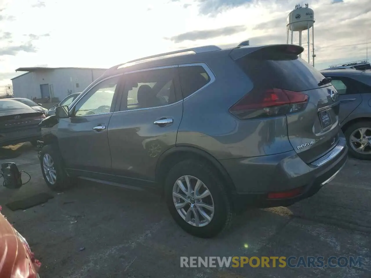 2 Photograph of a damaged car 5N1AT2MV1KC721048 NISSAN ROGUE 2019