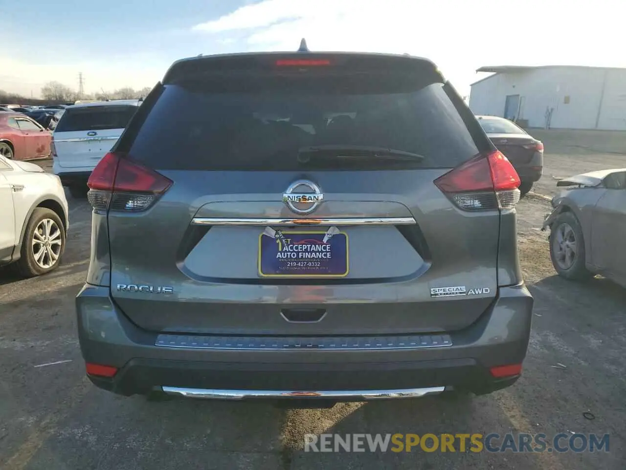 6 Photograph of a damaged car 5N1AT2MV1KC721048 NISSAN ROGUE 2019