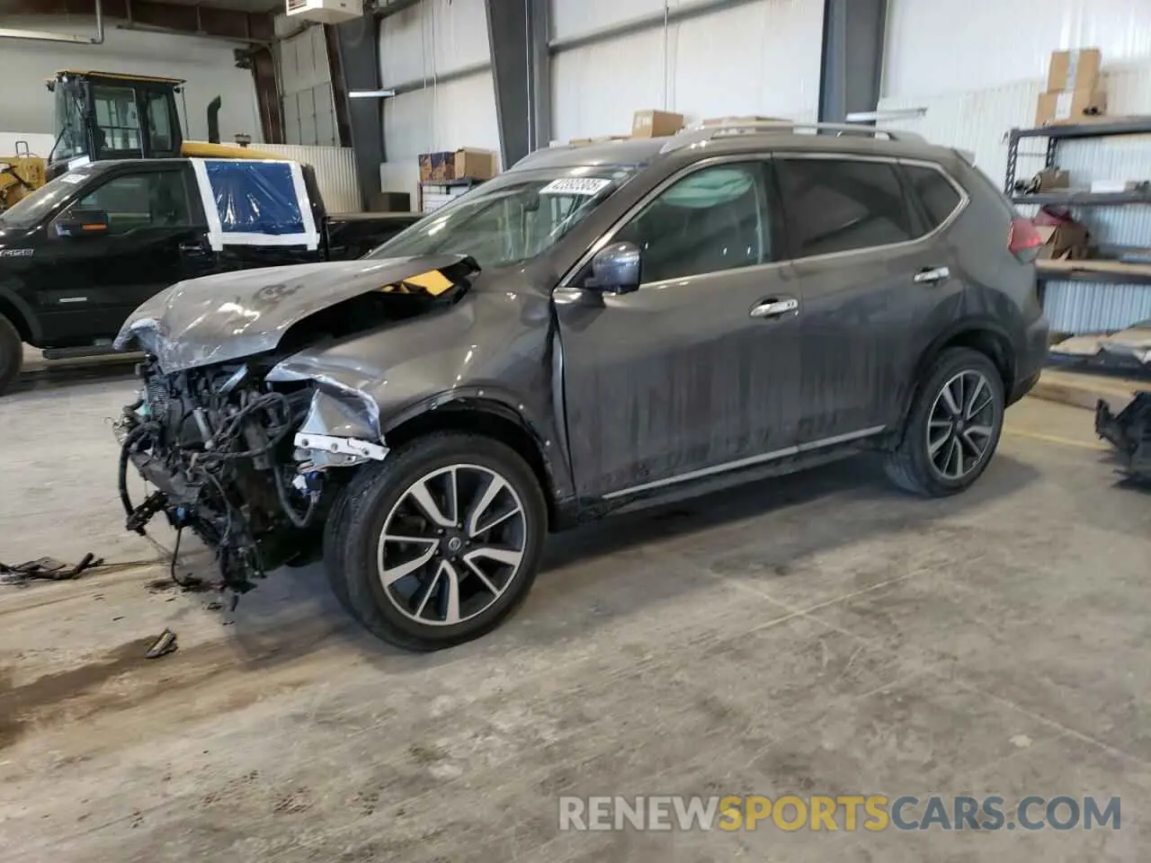 1 Photograph of a damaged car 5N1AT2MV1KC728551 NISSAN ROGUE 2019