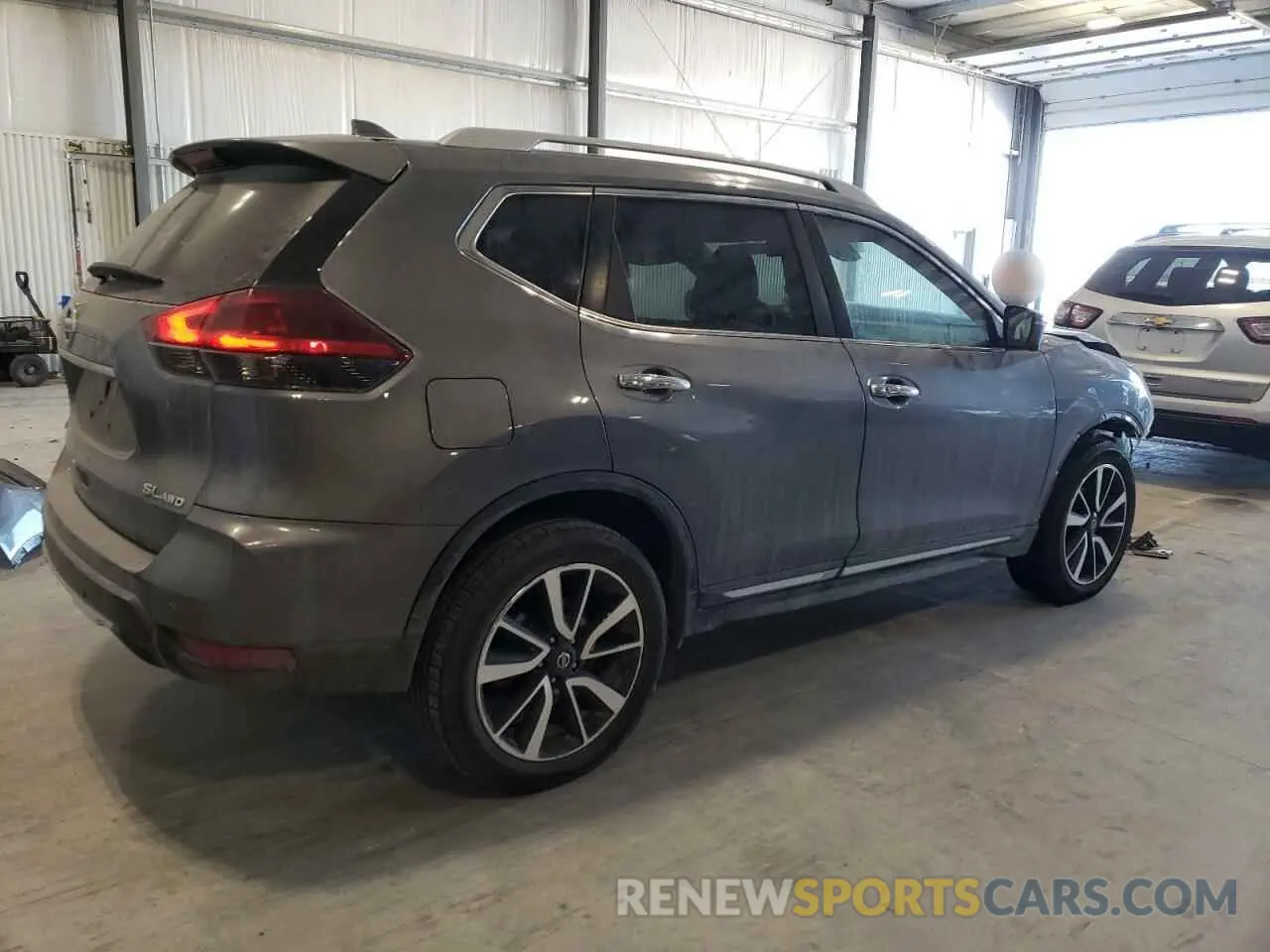 3 Photograph of a damaged car 5N1AT2MV1KC728551 NISSAN ROGUE 2019