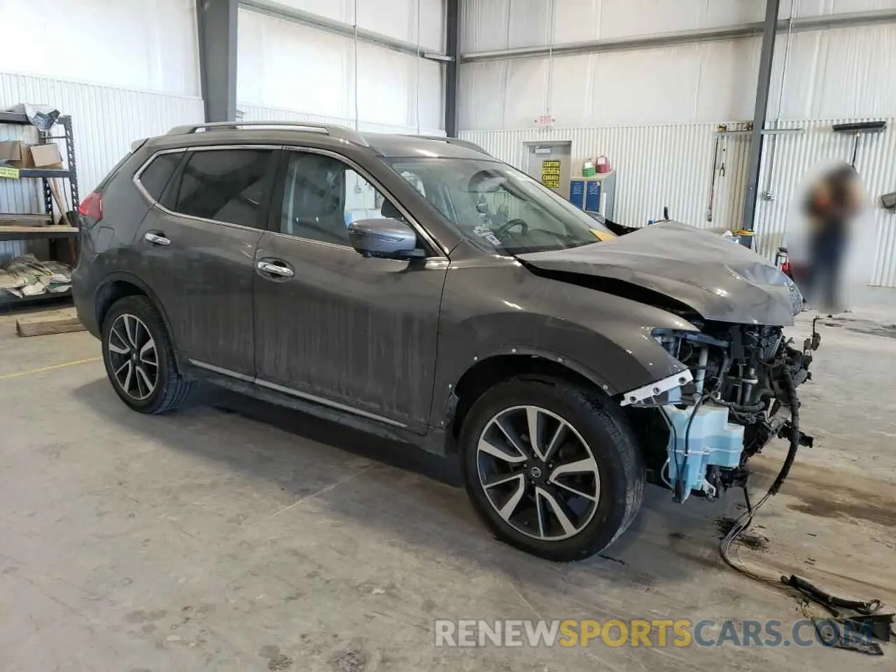 4 Photograph of a damaged car 5N1AT2MV1KC728551 NISSAN ROGUE 2019