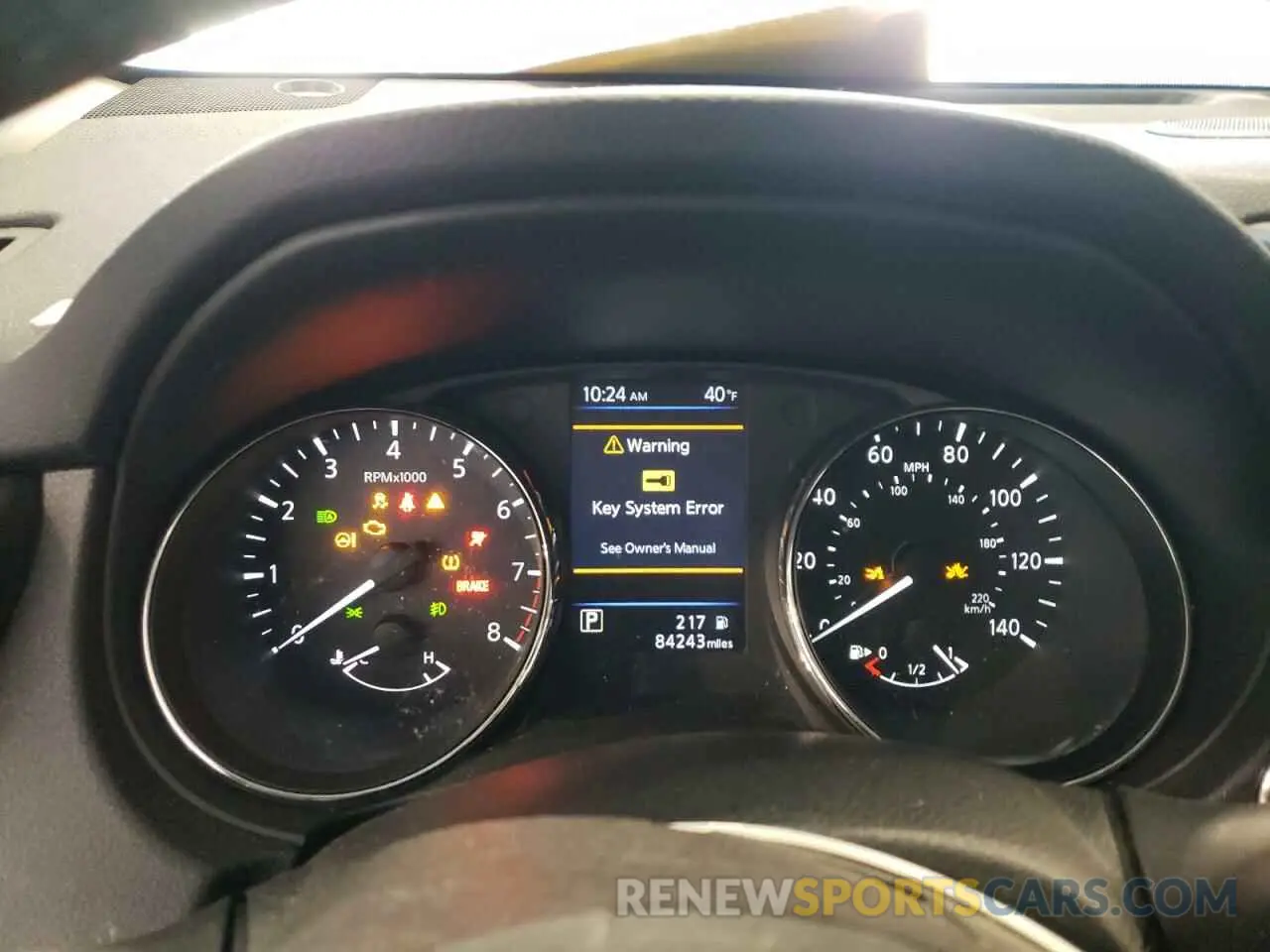 9 Photograph of a damaged car 5N1AT2MV1KC728551 NISSAN ROGUE 2019