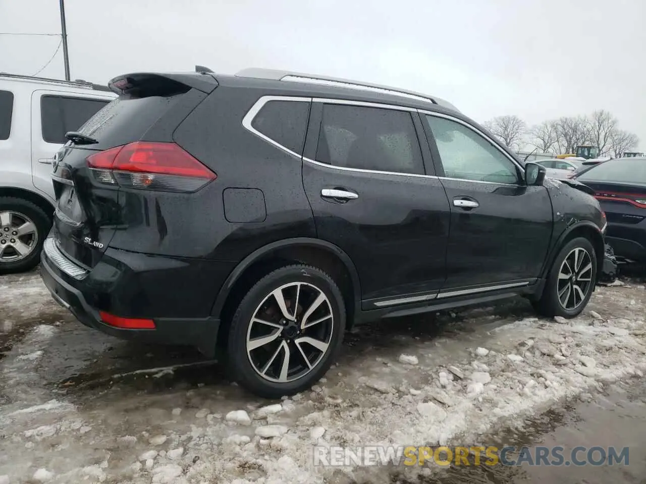 3 Photograph of a damaged car 5N1AT2MV1KC731420 NISSAN ROGUE 2019