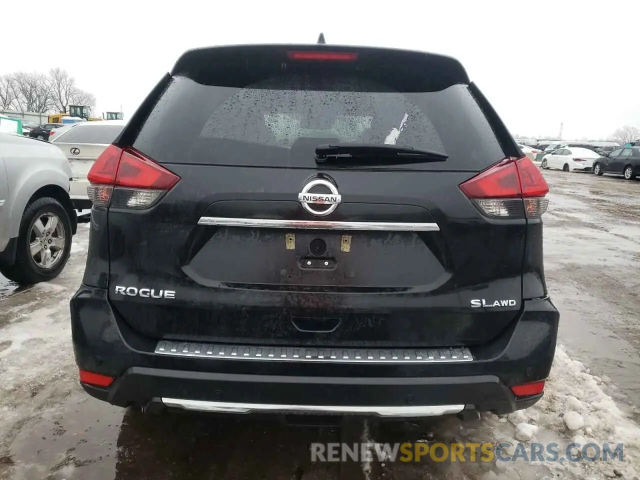 6 Photograph of a damaged car 5N1AT2MV1KC731420 NISSAN ROGUE 2019