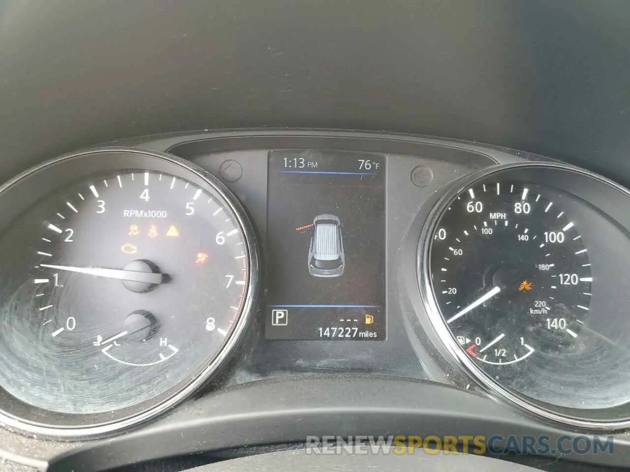 9 Photograph of a damaged car 5N1AT2MV1KC731420 NISSAN ROGUE 2019