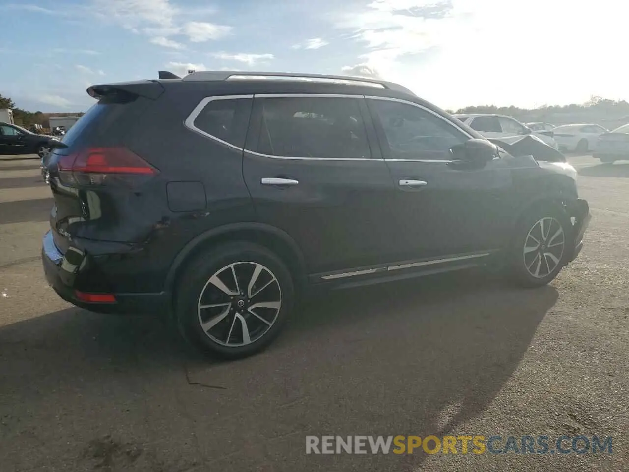 3 Photograph of a damaged car 5N1AT2MV1KC746354 NISSAN ROGUE 2019