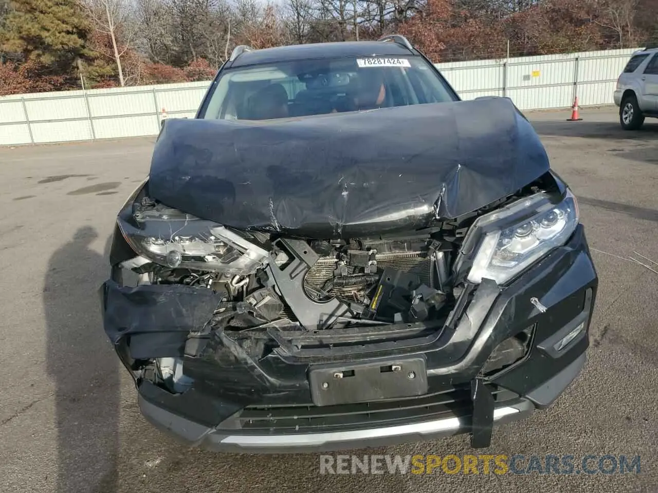 5 Photograph of a damaged car 5N1AT2MV1KC746354 NISSAN ROGUE 2019