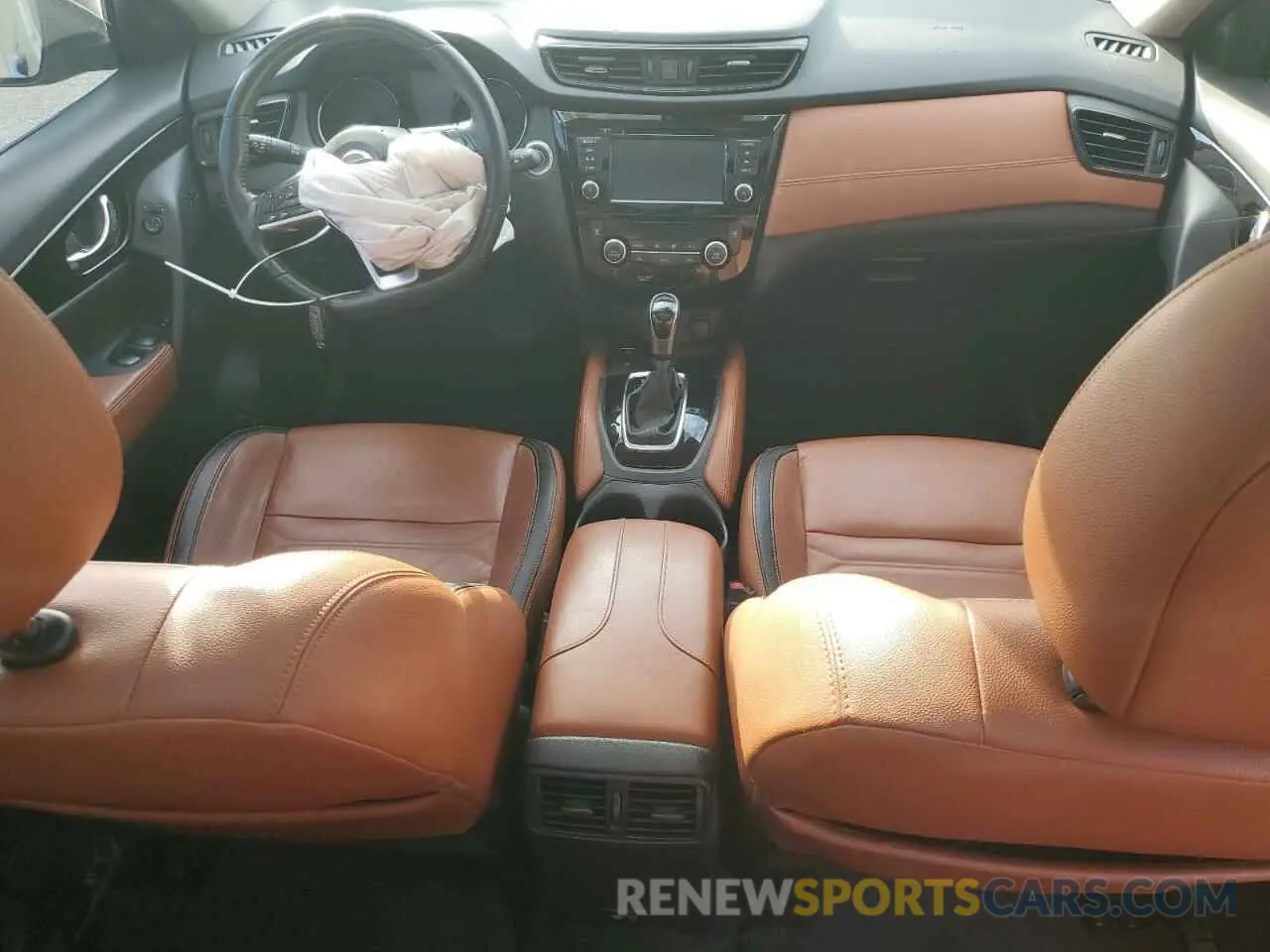 8 Photograph of a damaged car 5N1AT2MV1KC746354 NISSAN ROGUE 2019