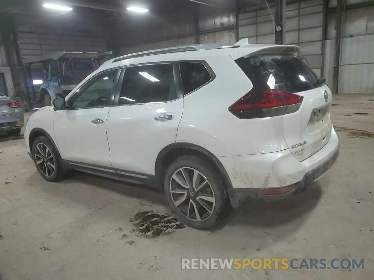 2 Photograph of a damaged car 5N1AT2MV1KC751764 NISSAN ROGUE 2019