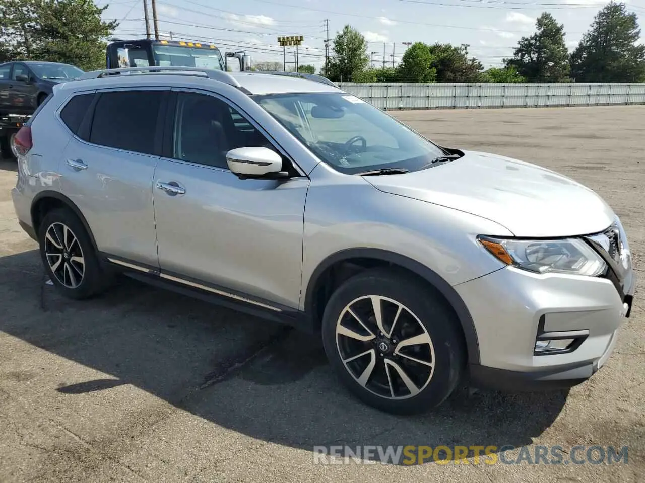 4 Photograph of a damaged car 5N1AT2MV1KC756446 NISSAN ROGUE 2019