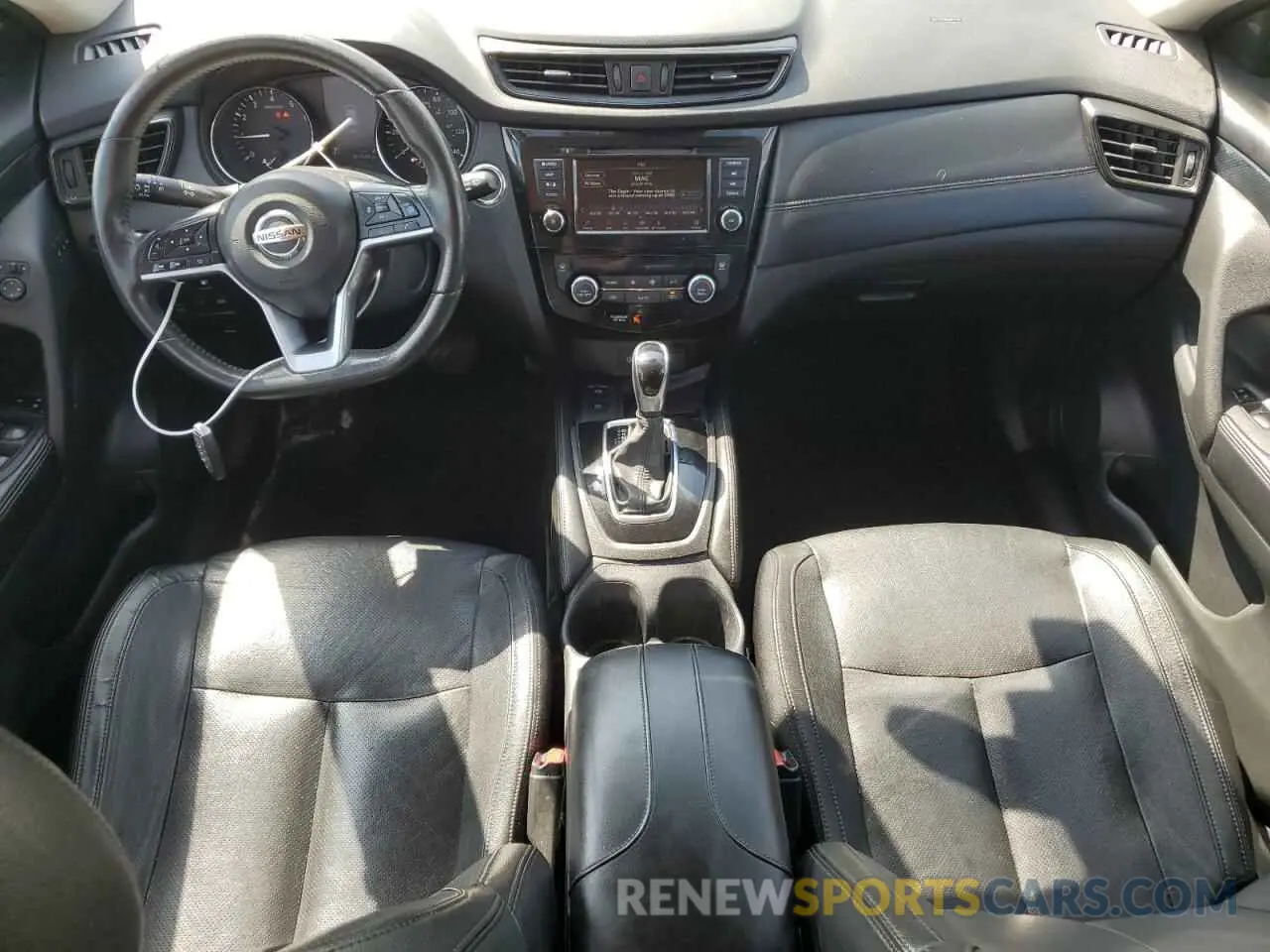 8 Photograph of a damaged car 5N1AT2MV1KC756446 NISSAN ROGUE 2019