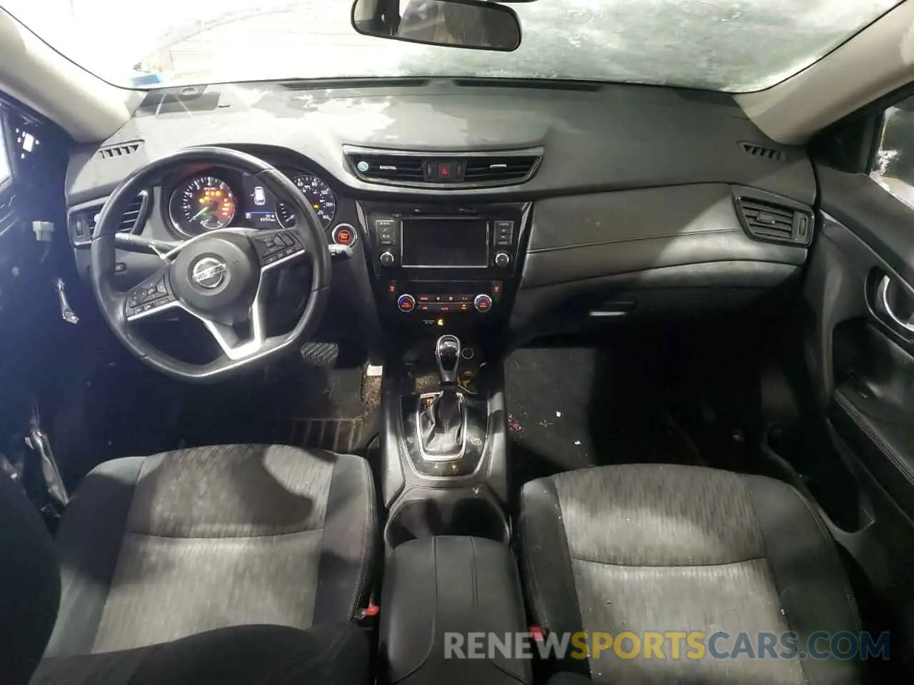 8 Photograph of a damaged car 5N1AT2MV1KC761372 NISSAN ROGUE 2019