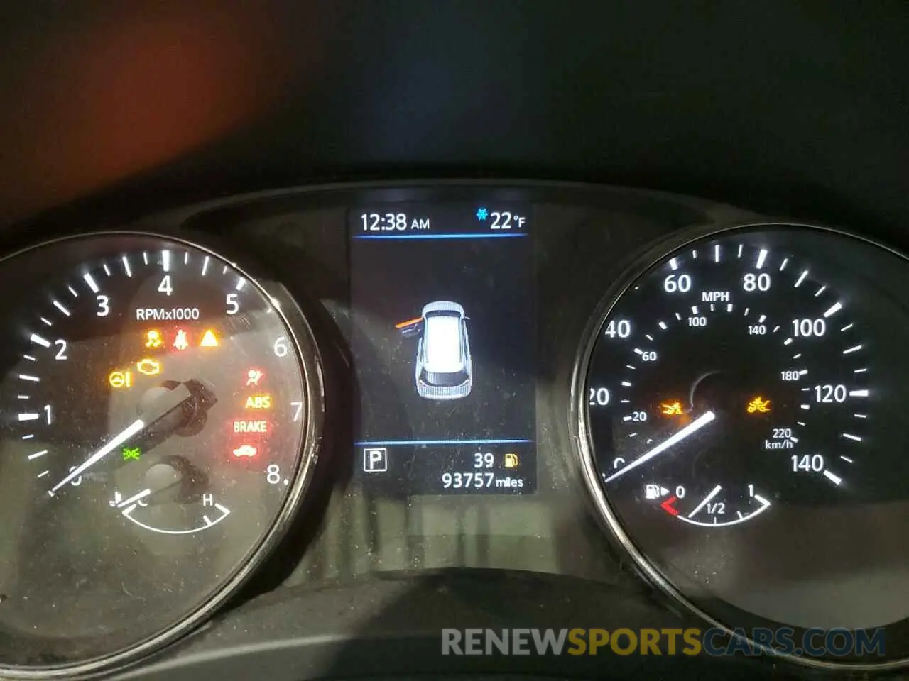 9 Photograph of a damaged car 5N1AT2MV1KC761372 NISSAN ROGUE 2019