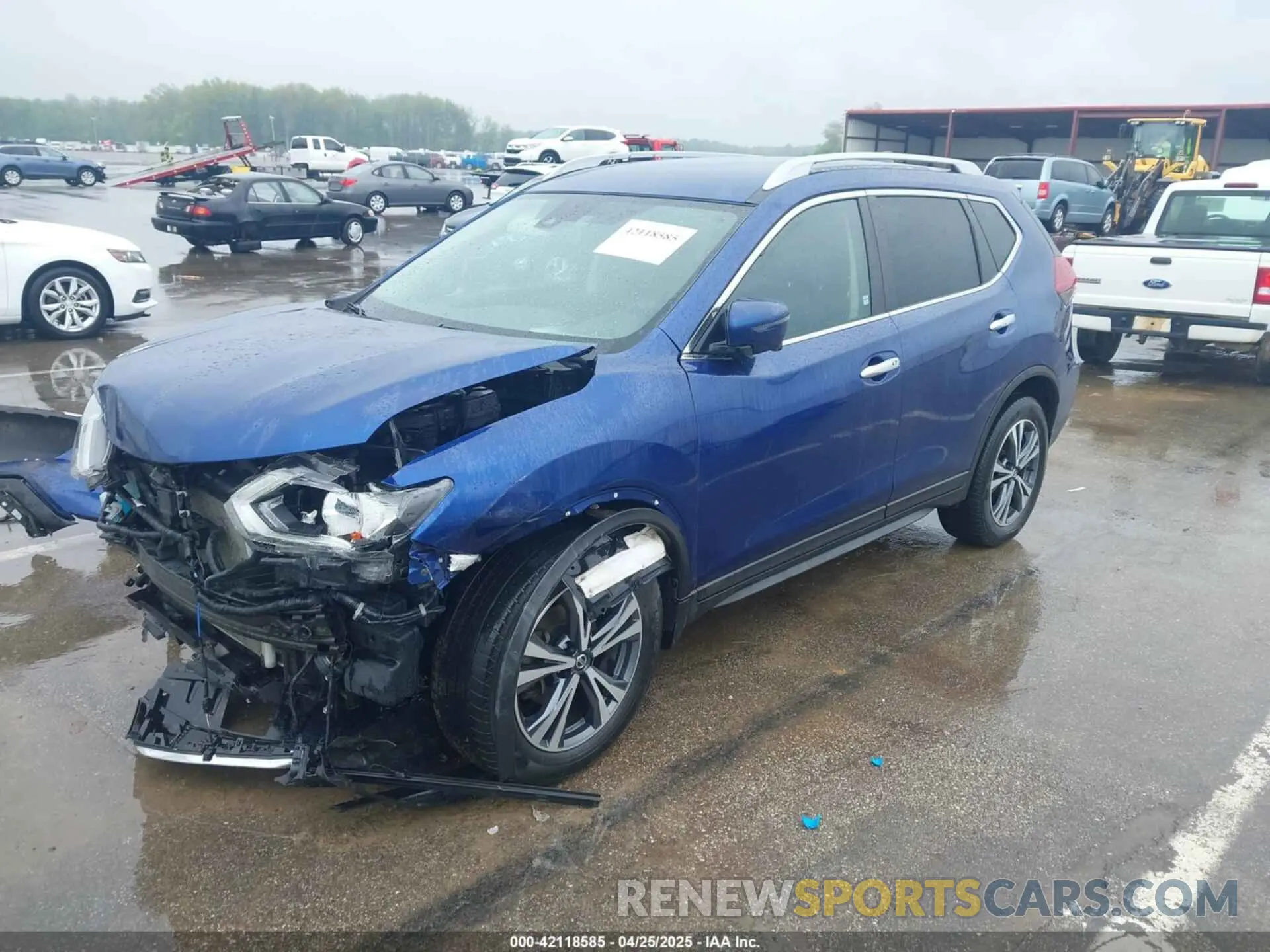 2 Photograph of a damaged car 5N1AT2MV1KC769598 NISSAN ROGUE 2019