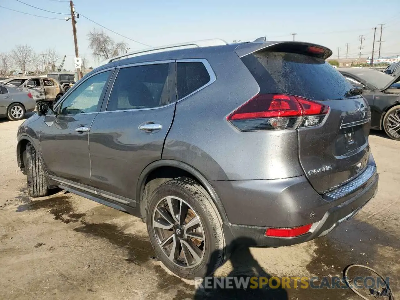 2 Photograph of a damaged car 5N1AT2MV1KC773537 NISSAN ROGUE 2019