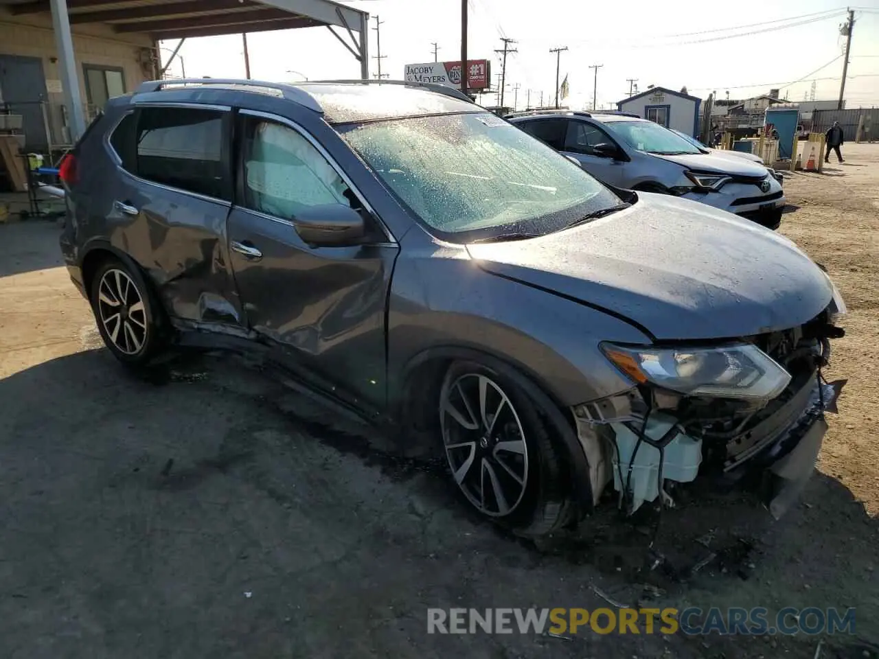 4 Photograph of a damaged car 5N1AT2MV1KC773537 NISSAN ROGUE 2019