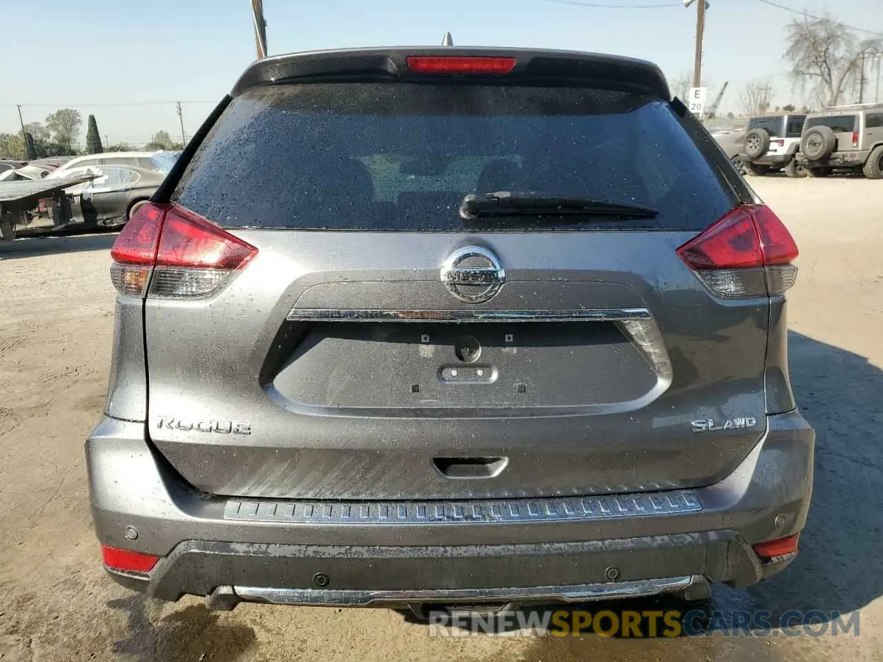 6 Photograph of a damaged car 5N1AT2MV1KC773537 NISSAN ROGUE 2019