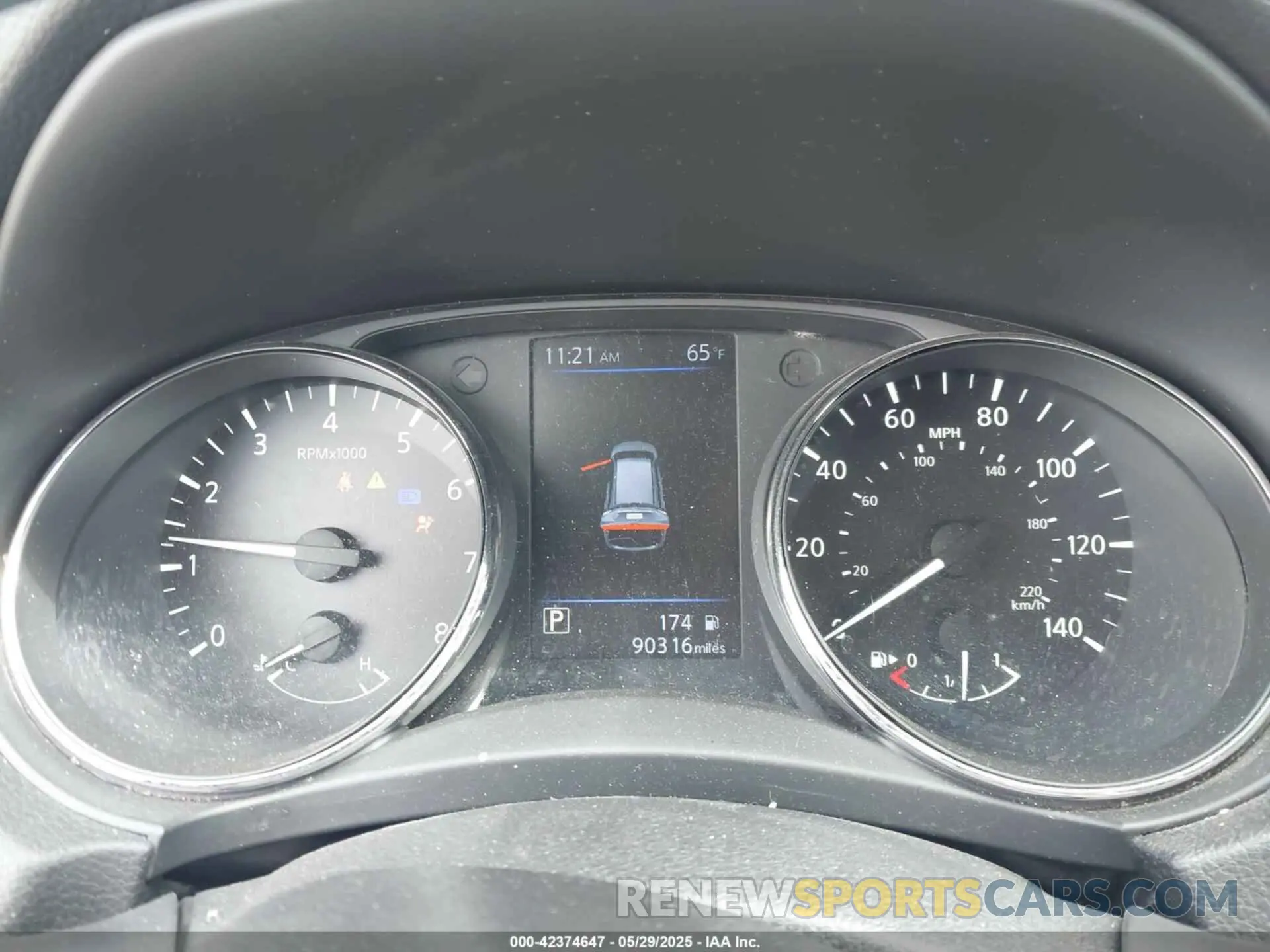 7 Photograph of a damaged car 5N1AT2MV1KC781928 NISSAN ROGUE 2019