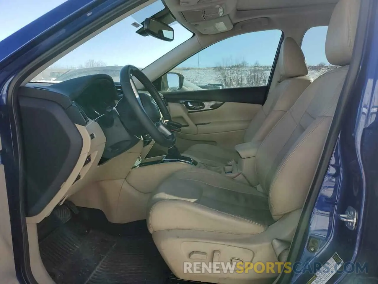 7 Photograph of a damaged car 5N1AT2MV1KC785493 NISSAN ROGUE 2019