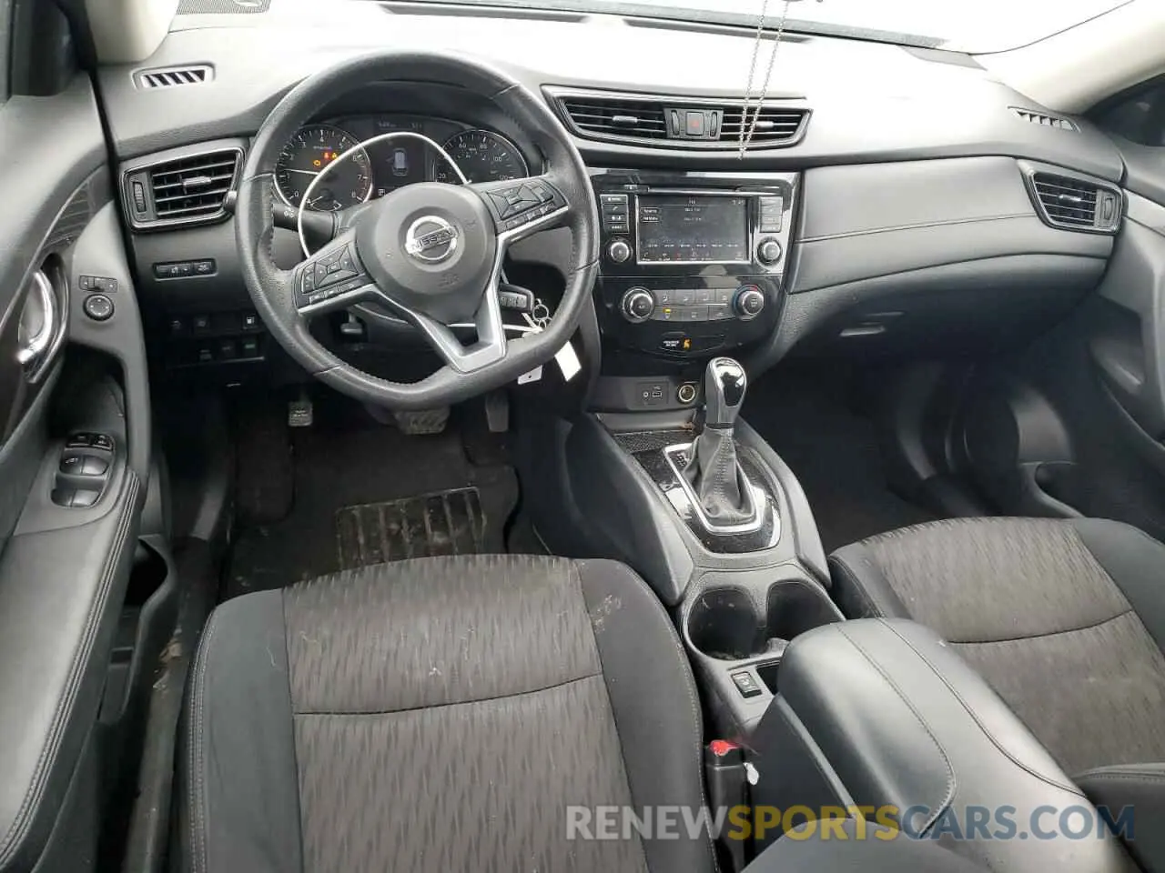 8 Photograph of a damaged car 5N1AT2MV1KC813017 NISSAN ROGUE 2019