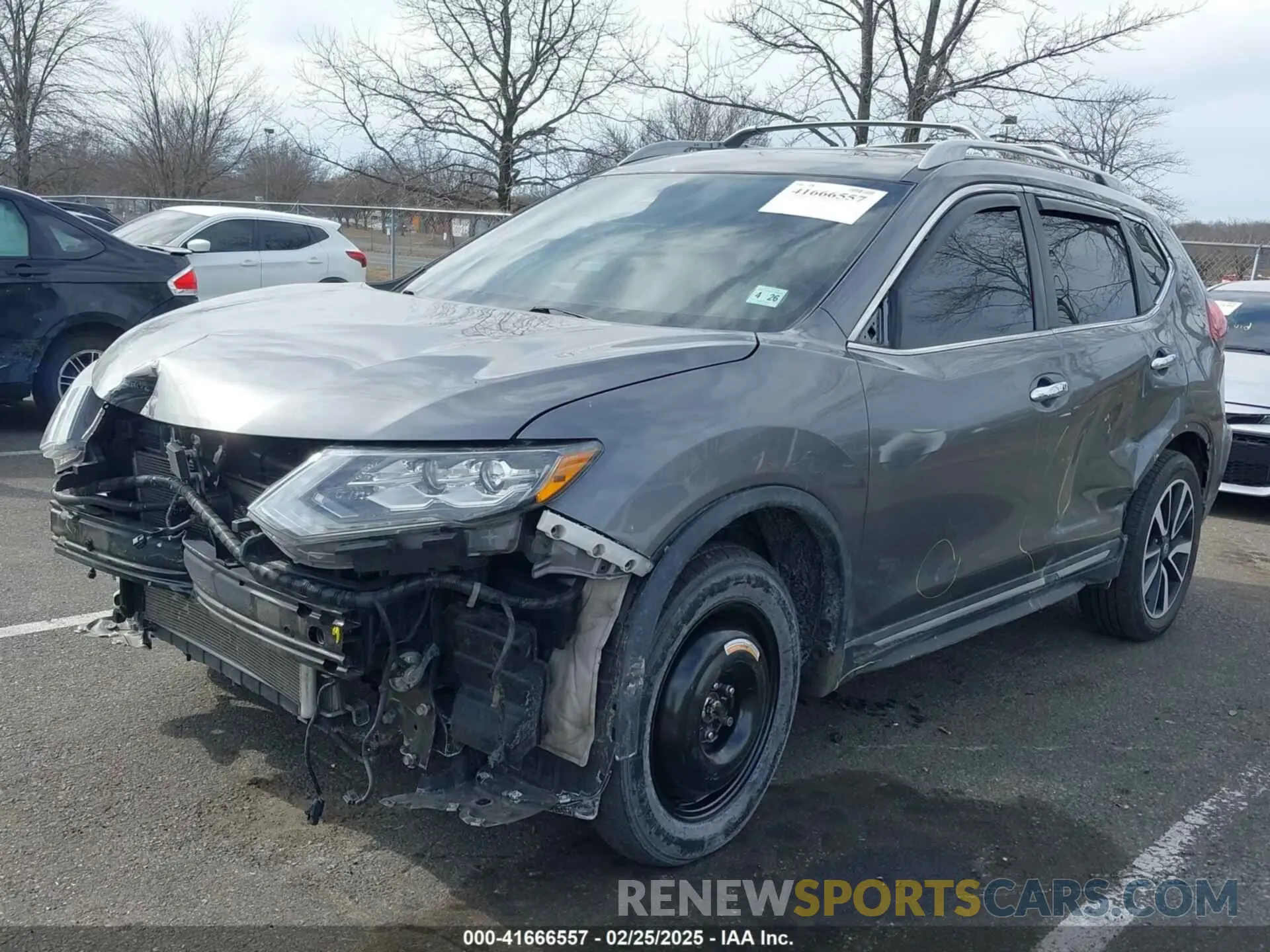 2 Photograph of a damaged car 5N1AT2MV1KC830772 NISSAN ROGUE 2019