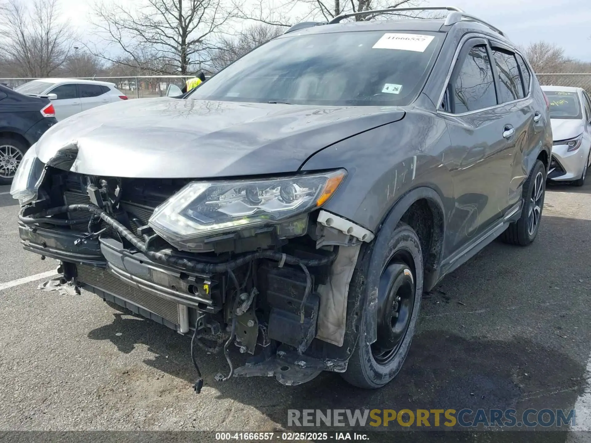 6 Photograph of a damaged car 5N1AT2MV1KC830772 NISSAN ROGUE 2019