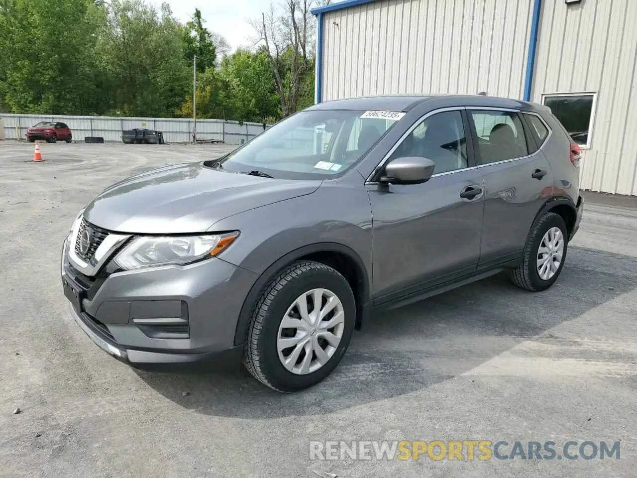 1 Photograph of a damaged car 5N1AT2MV1KC843523 NISSAN ROGUE 2019