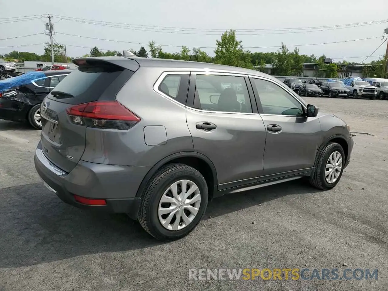 3 Photograph of a damaged car 5N1AT2MV1KC843523 NISSAN ROGUE 2019