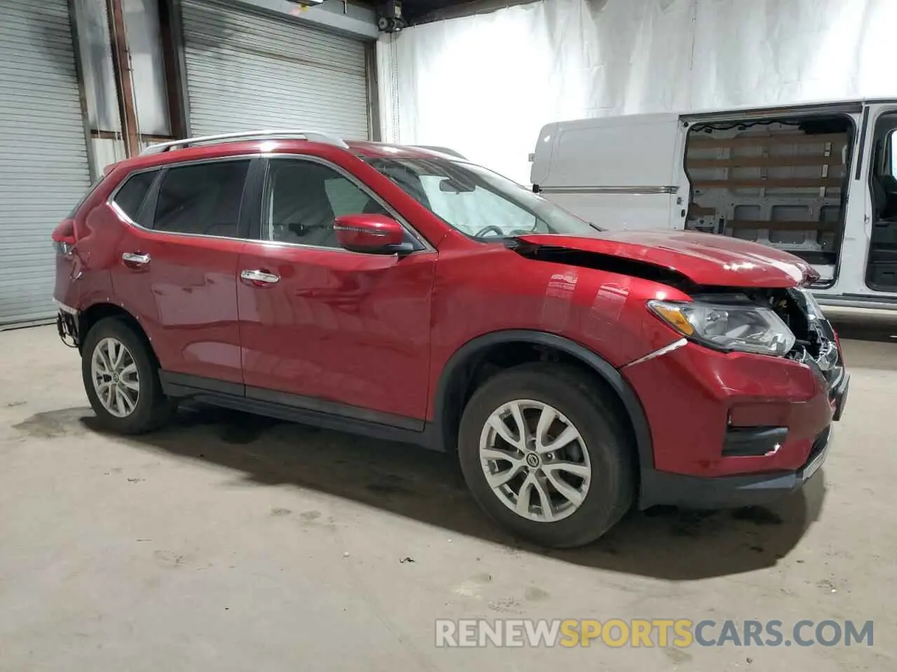 4 Photograph of a damaged car 5N1AT2MV2KC702699 NISSAN ROGUE 2019