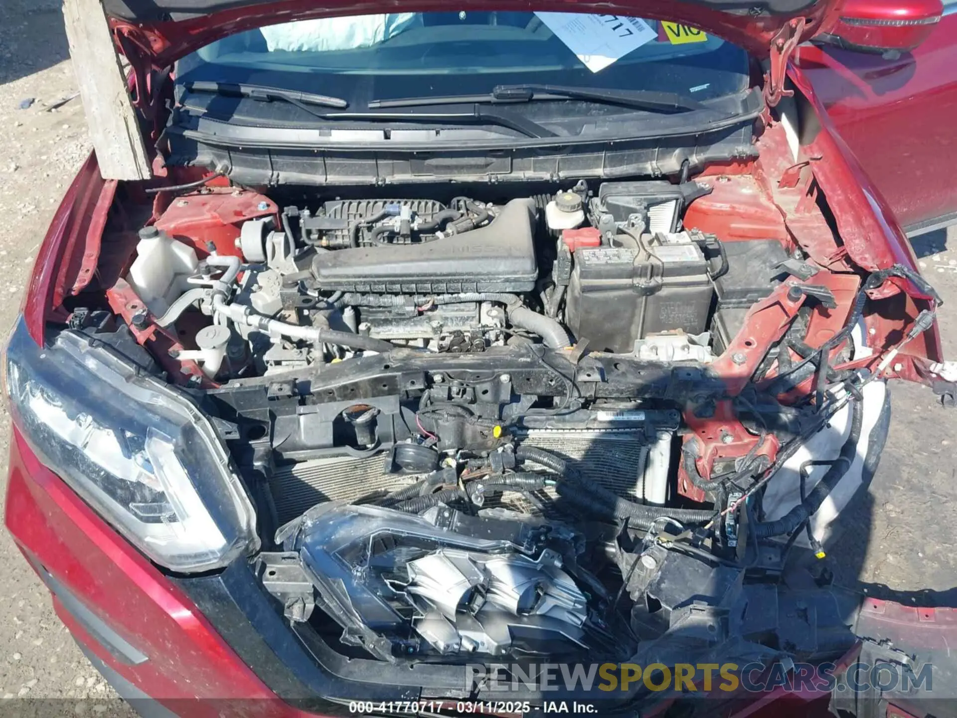 10 Photograph of a damaged car 5N1AT2MV2KC707756 NISSAN ROGUE 2019