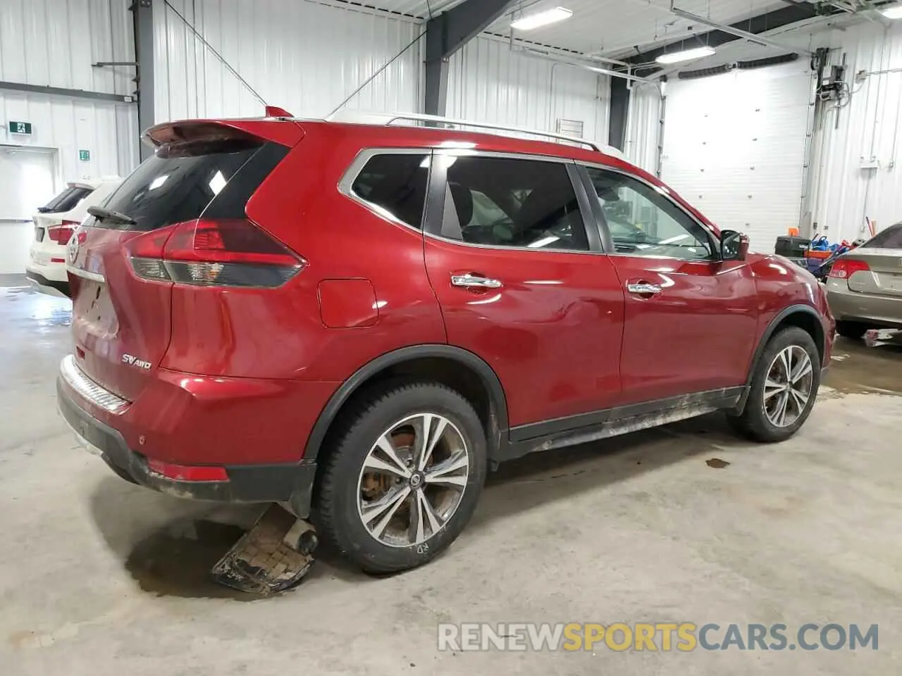 3 Photograph of a damaged car 5N1AT2MV2KC710575 NISSAN ROGUE 2019